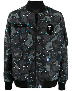 Бомбер Space Camo MA 1 A bathing ape®