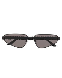 Солнцезащитные очки с логотипом и стразами Balenciaga eyewear