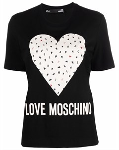 Футболка с принтом Love moschino