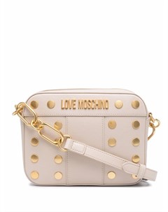 Каркасная сумка с заклепками Love moschino