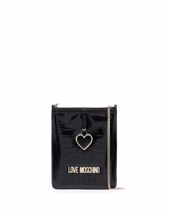 Сумка через плечо с логотипом Love moschino