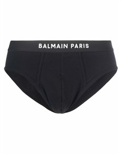 Трусы брифы с логотипом Balmain