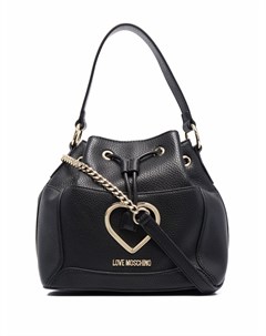 Сумка ведро с логотипом Love moschino