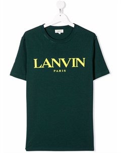 Футболка с логотипом Lanvin enfant