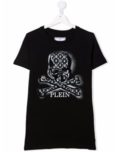 Футболка с логотипом Philipp plein junior