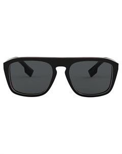 Солнцезащитные очки в массивной квадратной оправе Burberry eyewear