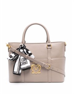 Сумка с логотипом и декоративным платком Love moschino