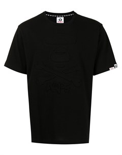 Футболка с тисненым логотипом Aape by *a bathing ape®