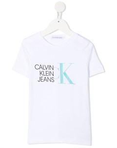 Футболка с логотипом Calvin klein kids