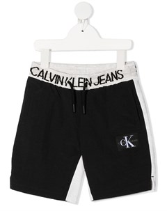 Шорты с логотипом на поясе Calvin klein kids