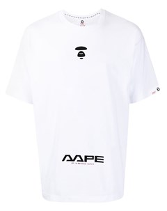 Футболка в полоску Aape by *a bathing ape®