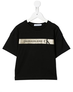 Футболка с логотипом Calvin klein kids