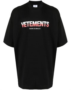 Футболка с логотипом Vetements