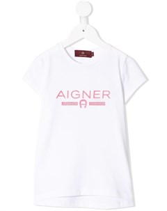 Футболка с логотипом Aigner kids