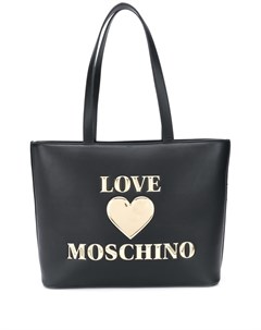 Сумка тоут с логотипом Love moschino