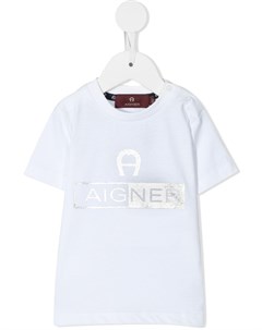 Футболка с логотипом Aigner kids