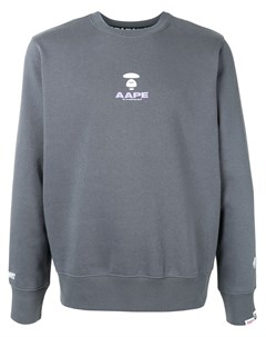 Толстовка с круглым вырезом и логотипом Aape by *a bathing ape®