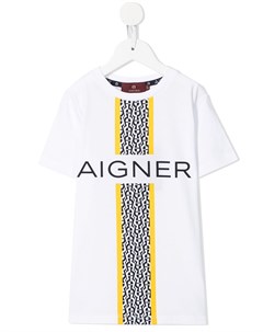 Футболка с логотипом Aigner kids