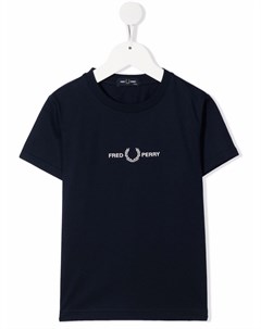 Футболка с вышитым логотипом Fred perry kids