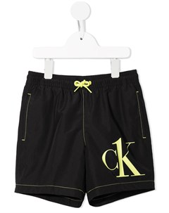 Плавки шорты с логотипом Calvin klein kids