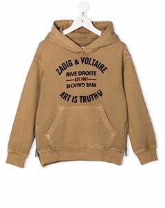 Худи с логотипом Zadig & voltaire kids