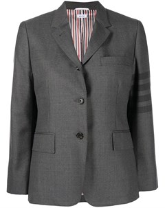 Однобортный блейзер с полосками 4 Bar Thom browne