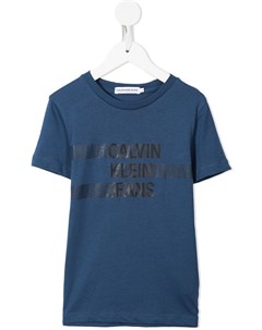 Футболка с логотипом Calvin klein kids