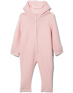 Комбинезон на молнии с ушками на капюшоне Stella mccartney kids