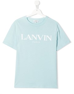 Футболка с логотипом Lanvin enfant