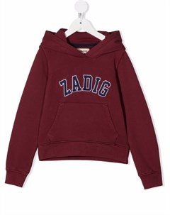 Худи с логотипом Zadig & voltaire kids