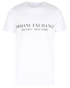 Футболка с логотипом Armani exchange