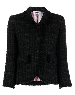 Твидовый блейзер Gunclub в клетку Thom browne