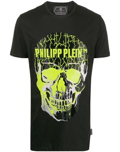 Футболка с декором Skull Philipp plein