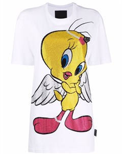 Декорированная футболка с принтом Tweety Bird Philipp plein