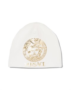 Шапка бини с логотипом Medusa Versace kids