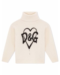 Джемпер с принтом DG Love Dolce & gabbana kids