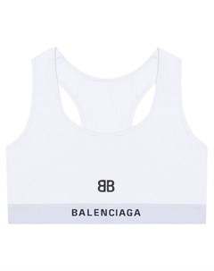 Спортивный бюстгальтер с вышивкой Balenciaga