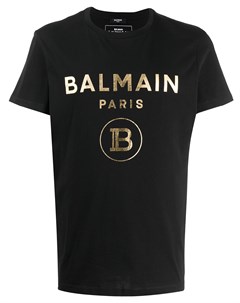 Футболка с логотипом Balmain