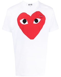 Футболка с логотипом Comme des garçons play