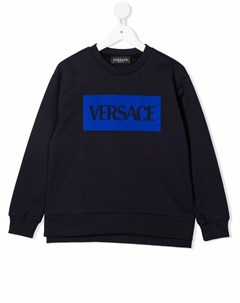 Толстовка с логотипом Versace kids