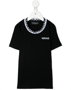 Футболка с логотипом Versace kids