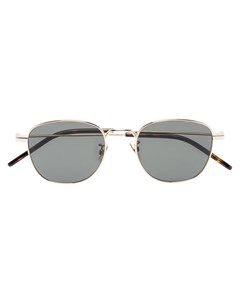 Солнцезащитные очки в круглой оправе Saint laurent eyewear