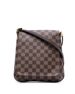 Сумка через плечо Damier Ebene Musette Salsa 2004 го года Louis vuitton