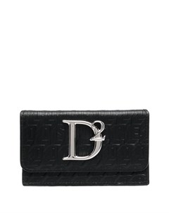 Кошелек с тисненым логотипом Dsquared2