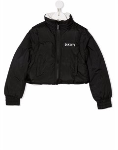 Двусторонний пуховик Dkny kids