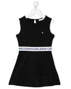 Платье с логотипом Calvin klein kids