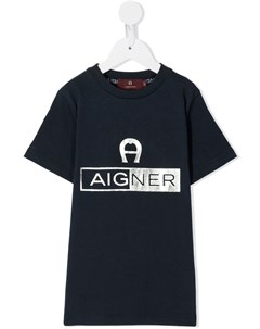 Футболка с логотипом Aigner kids