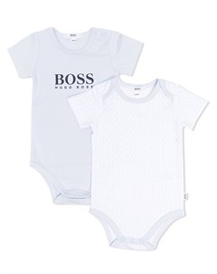 Боди с логотипом Boss kidswear
