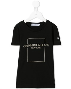 Футболка с логотипом Calvin klein kids