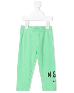 Легинсы с логотипом Msgm kids